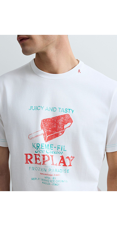 ヘビーコットンジャージーアイスバーTシャツ 詳細画像
